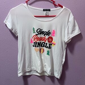 Single, ready to Jingle t-shirt
